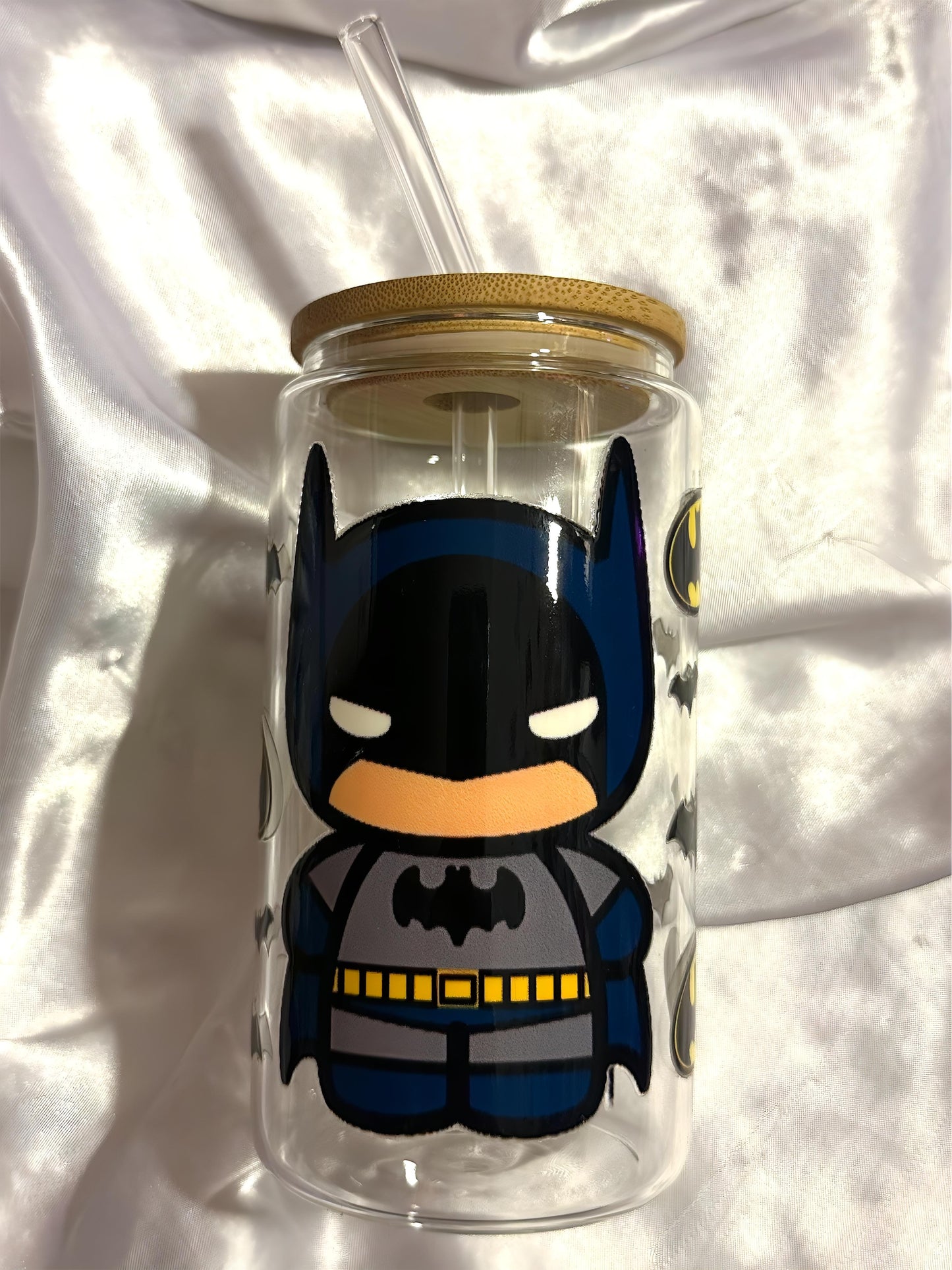 batman glass cup ♡