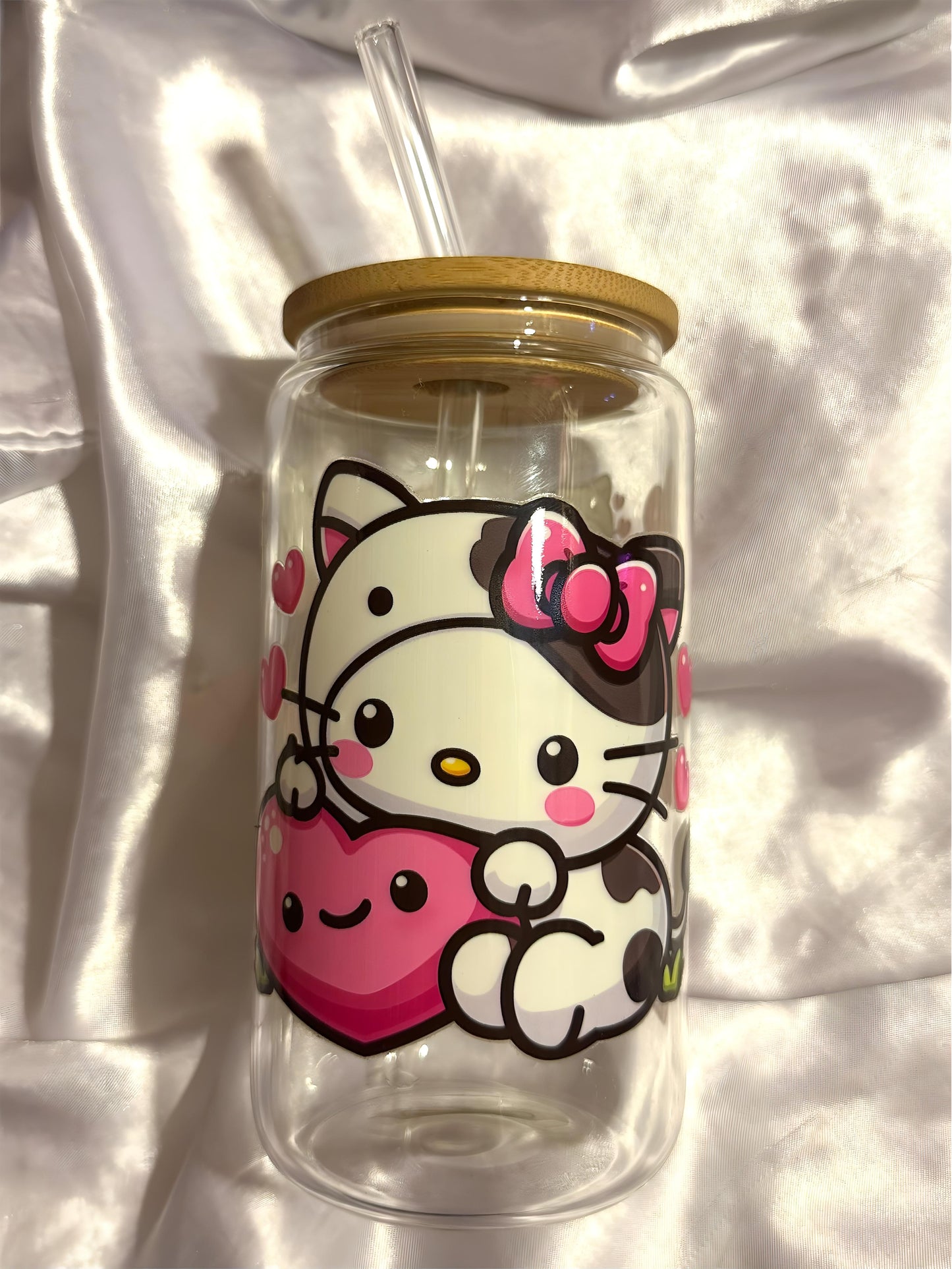 hello kitty glass cup ♡