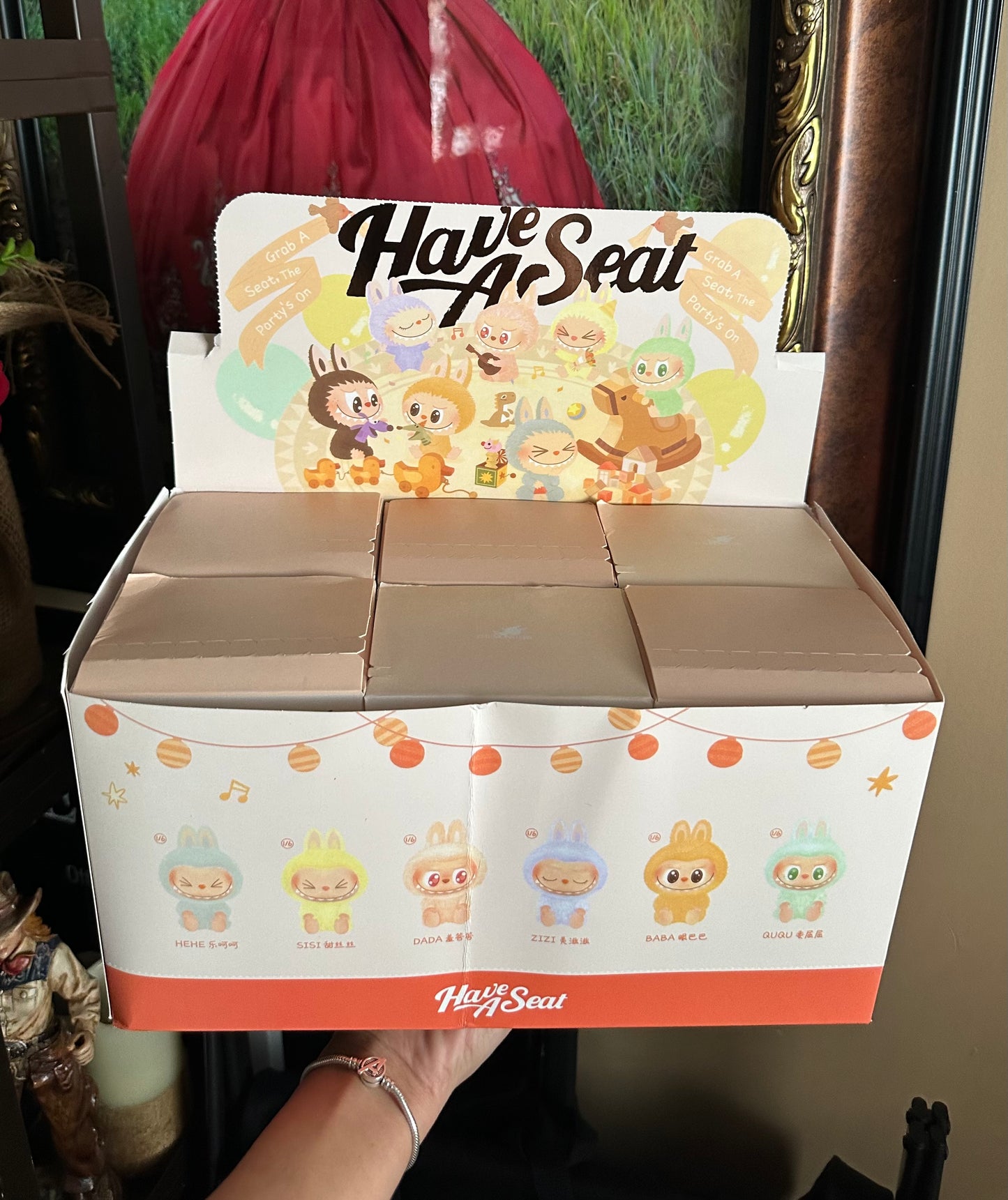 Have a seat labubu 🩷