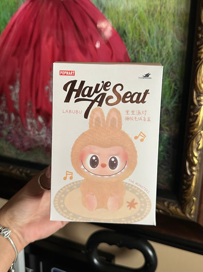 Have a seat labubu 🩷