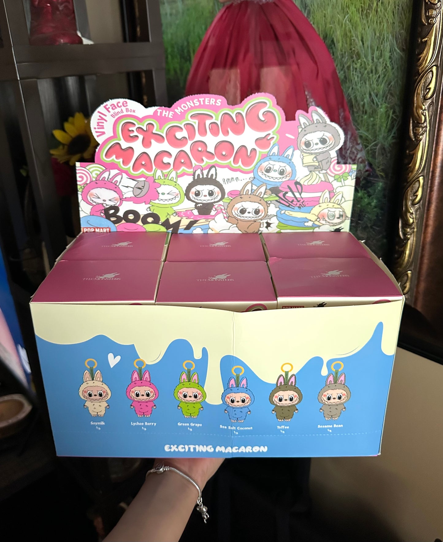 Exciting macaron labubu 🤍